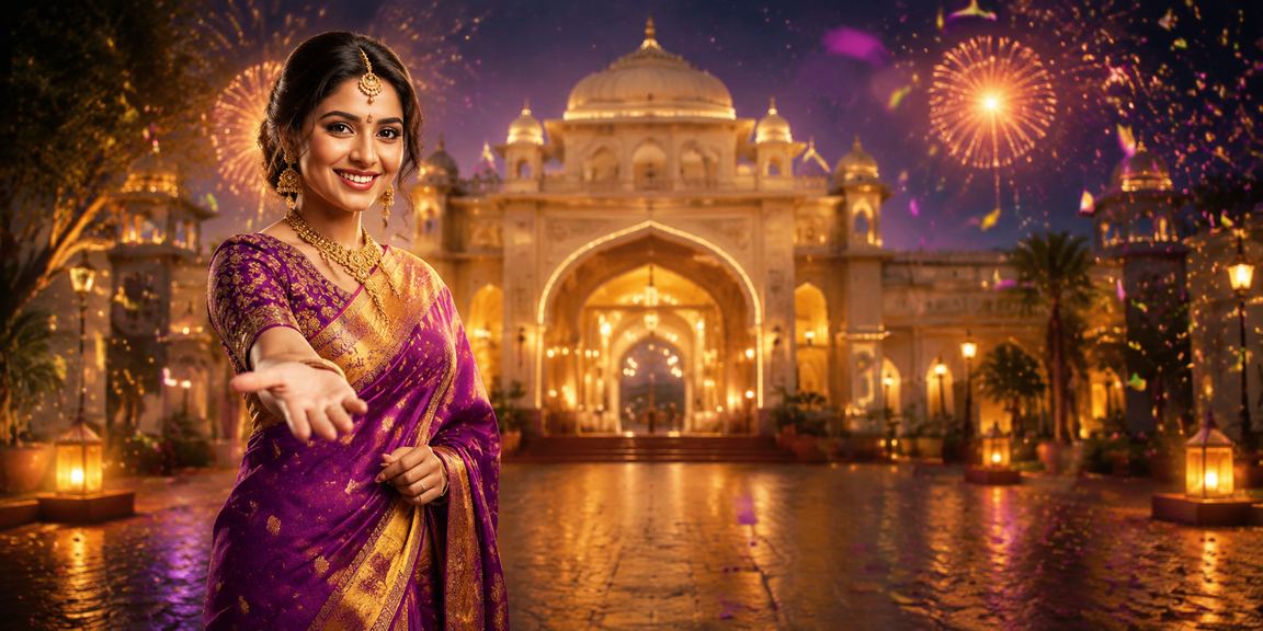 Excited player enjoying online betting on mobile in India